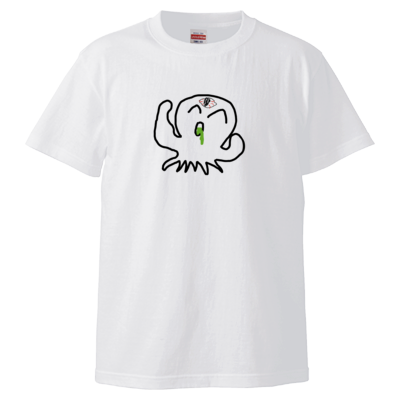 【はるてぃー】どすこい坂田くん Tシャツ（ホワイト）
