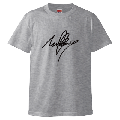 mulberry(サイン)Tシャツ文字黒（Tシャツ）