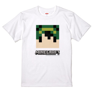 マイクラサンプル_とらいあんぐるTシャツ(ホワイト)