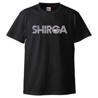 SHIROA Fingertip line Tシャツ