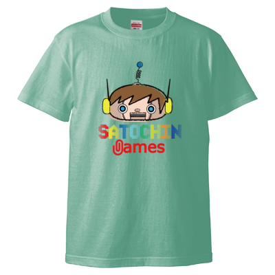 SATOCHIN games（5.6オンス ハイクオリティー Ｔシャツ）