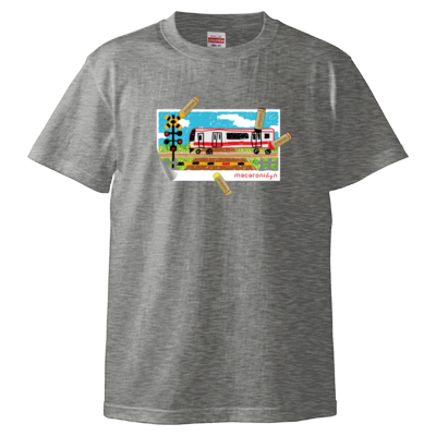 おえかき踏切 Tシャツ
