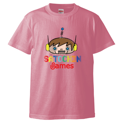 SATOCHIN games（5.6オンス ハイクオリティー Ｔシャツ）