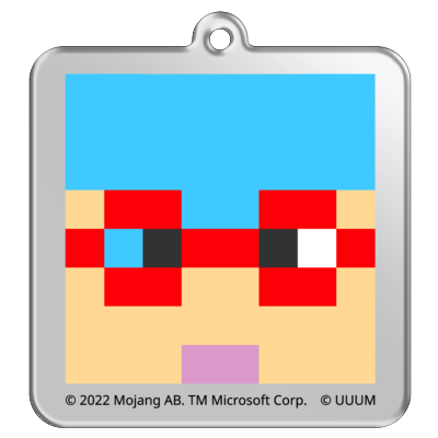 マイクラサンプル_りもこんアクリルキーホルダー