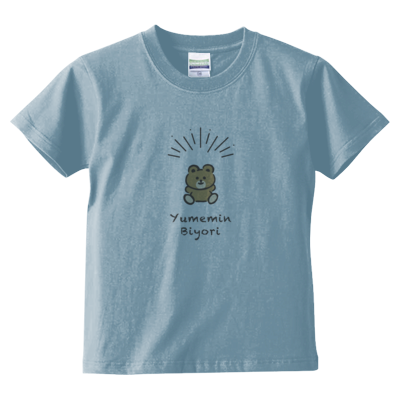【ゆめみん日和】くまさんTシャツ　キッズ用