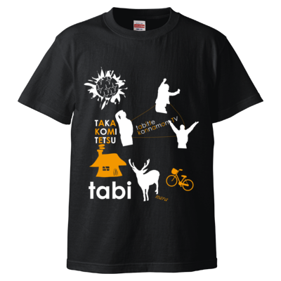 tabi Tシャツ(black)