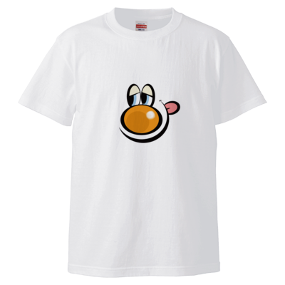 めだまやきくん☆ホワイト(Tシャツ)