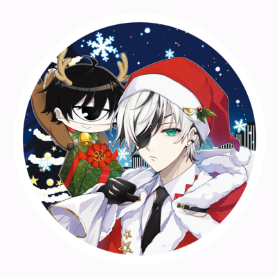 せんたん　クリスマスステッカー