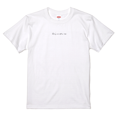りんの田舎暮らしサンプル ハイクオリティーＴシャツ（ホワイト）