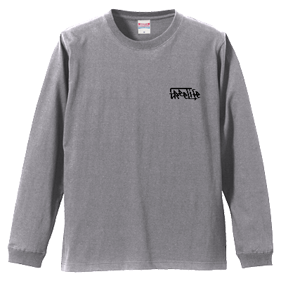 FreeMushroom L/SL Tee（ミックスグレー）