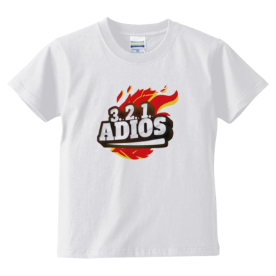 3.2.1 ADIOS FIRE(キッズTシャツ)