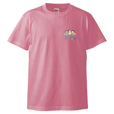 【じゅん】3人ワンポイントロゴ Tシャツ