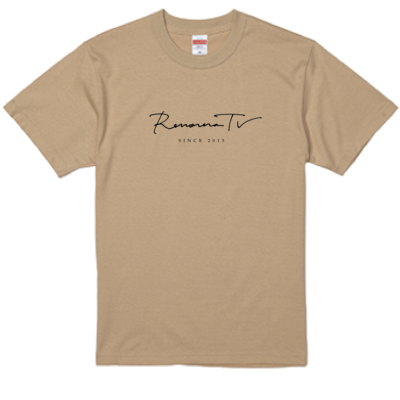 れのれらTVサンプル Tシャツ（ライトベージュ）