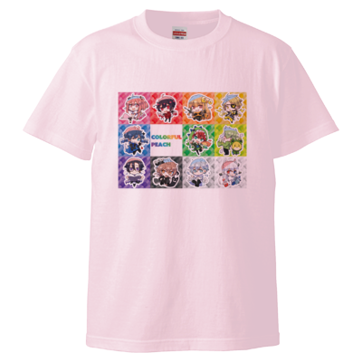 JPAPA CHANNELサンプル Tシャツ（ライトピンク）