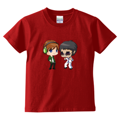 トムとマルク ver.1(キッズTシャツ)