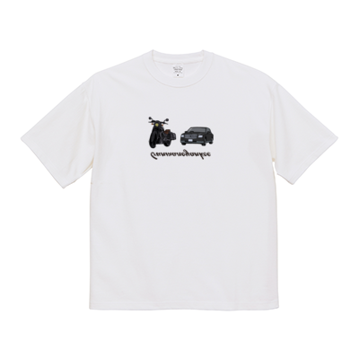 群馬のヤンキーサンプル バイク車Tシャツ