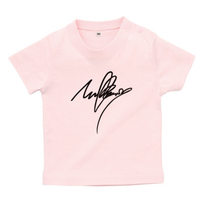 mulberry(サイン)Tシャツ文字黒（ベビーTシャツ）