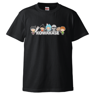 ゴウキサンプル こわかせTシャツ