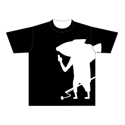 釣りよかでしょう。サンプル【B】 オールオーバー ドライTシャツ(両面)(M)
