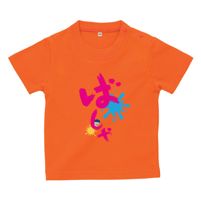 ばしゃTピンク(ベビーTシャツ)