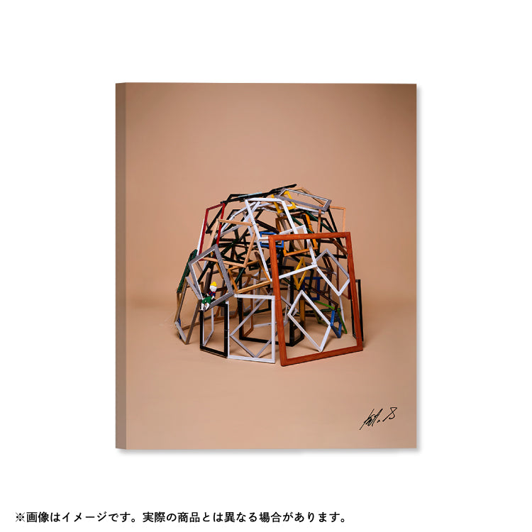 カンタの大冒険【人間】_登録者100万人突破記念スペシャルグッズ　ファブリックパネル「額」A　