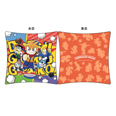 脱獄ごっこサンプル オーバープリント 角型クッション