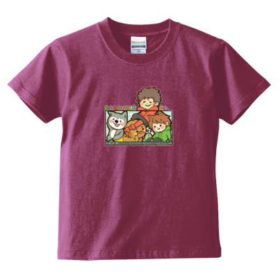 ぽこにゃん（キッズTシャツ）