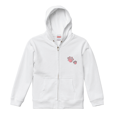 【サンプル対応品】10.0オンス スウェット フルジップ パーカ（kids）