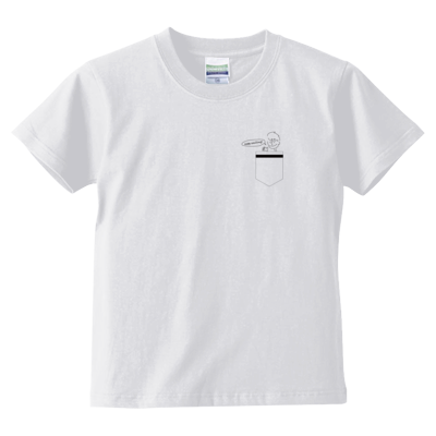 Keep smiling!（キッズTシャツ）