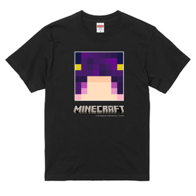 マイクラサンプル_たくっちTシャツ(ブラック)