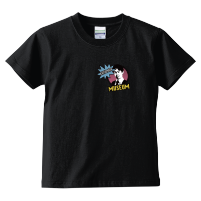 KATSUMATA MUSEUM(ピンクワンポイント) キッズTシャツ