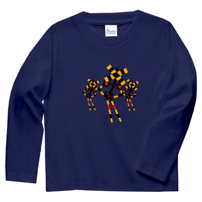 踏切ダンス ロングスリーブTシャツ(キッズサイズ)