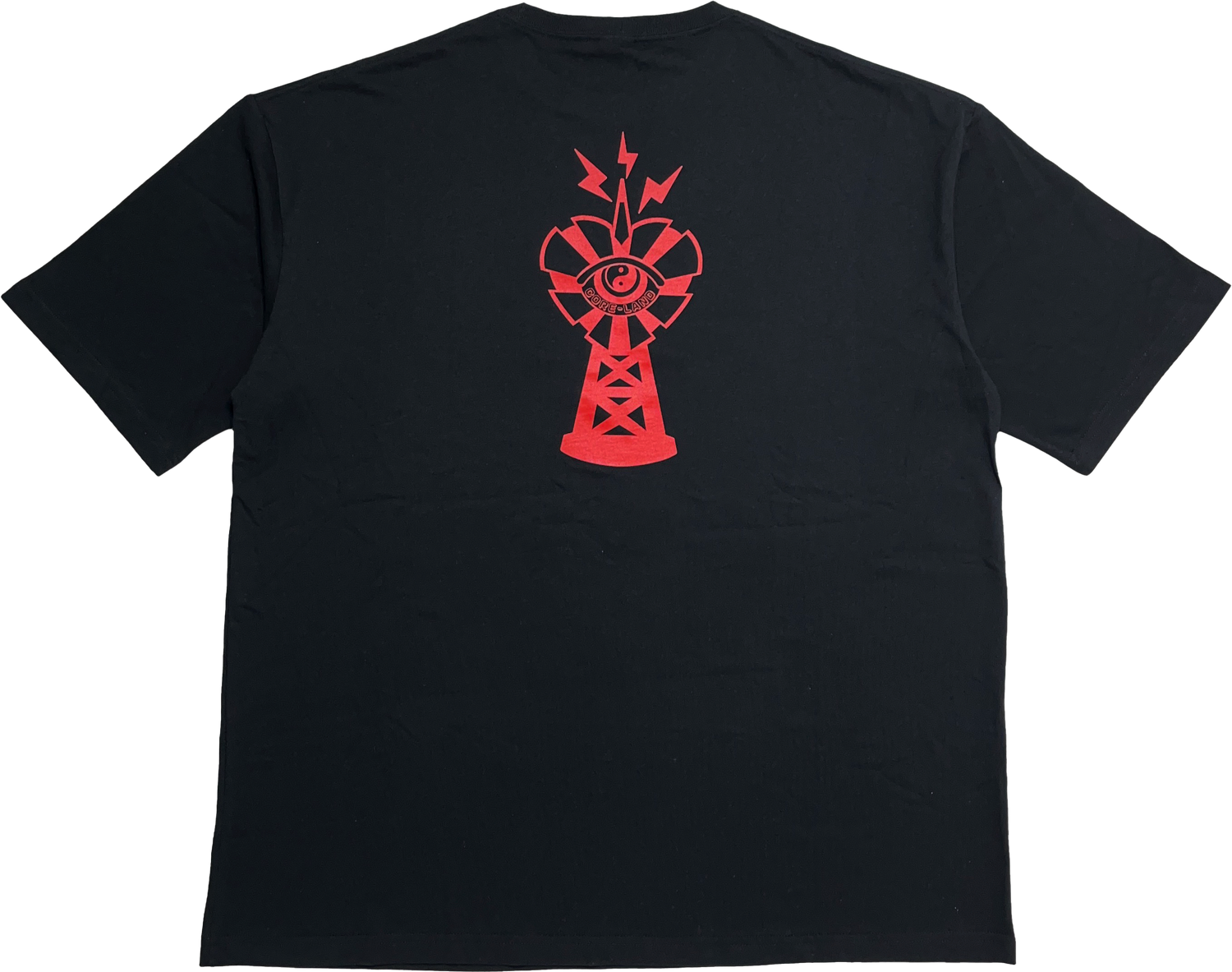 【CORE-LAND】オーバーサイズTシャツ(HEART CORE)