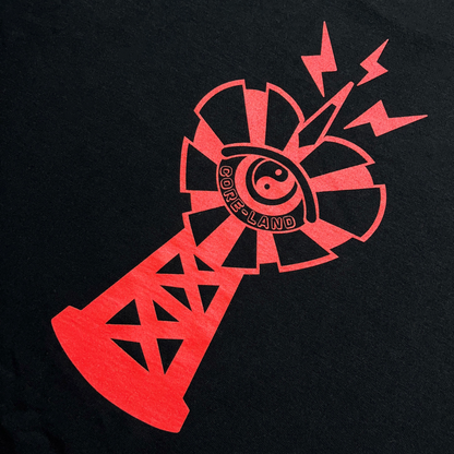 【CORE-LAND】オーバーサイズTシャツ(HEART CORE)