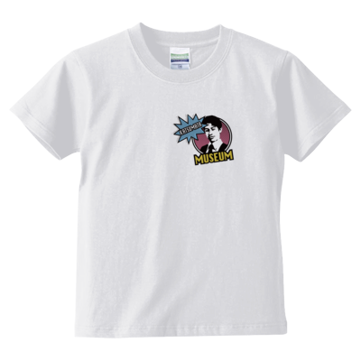 KATSUMATA MUSEUM(ピンクワンポイント) キッズTシャツ