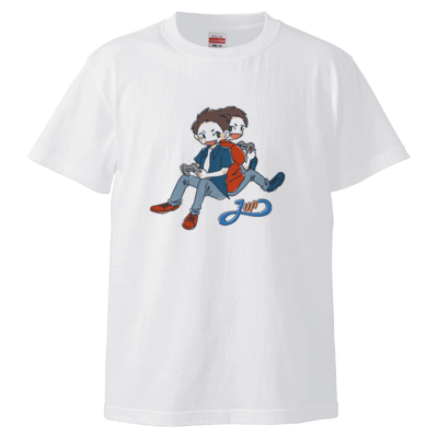 【じゅん】2人ビッグロゴ Tシャツ
