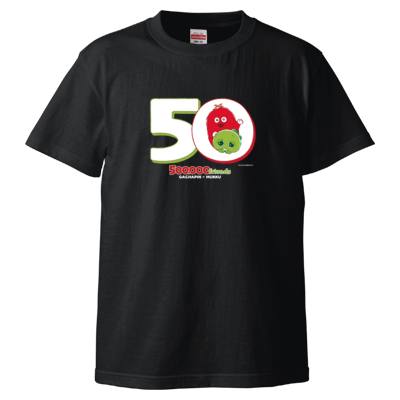 ガチャピンちゃんねるサンプル Tシャツ（ブラック）