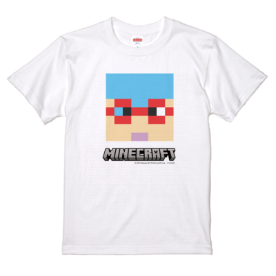 マイクラサンプル_りもこんTシャツ(ホワイト)