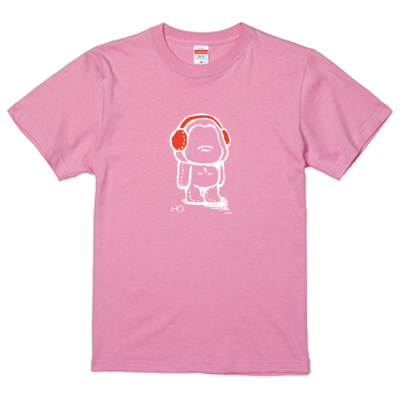 はまちこちゃんねるサンプル オンデマンド転写　5.6オンス ハイクオリティー Tシャツ（白線）