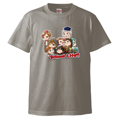 がっこうせいかつ Tシャツ