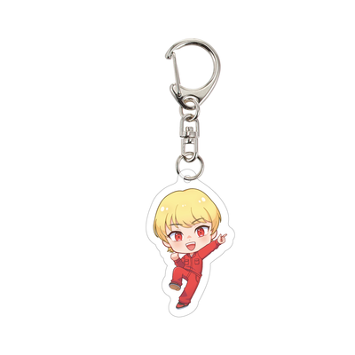 【ジャスティスター】アクリルキーホルダー（らいお）