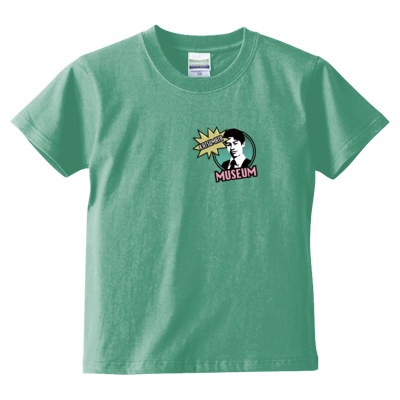 KATSUMATA MUSEUM(グリーンワンポイント) キッズTシャツ