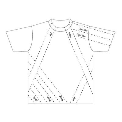 バイヤー高橋チャンネルサンプル オールオーバー ドライTシャツ(正面)(M)
