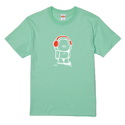 はまちこちゃんねるサンプル オンデマンド転写　5.6オンス ハイクオリティー Tシャツ（白線）