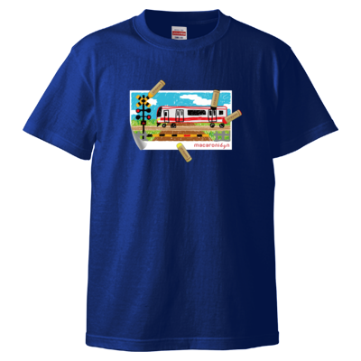 おえかき踏切 Tシャツ