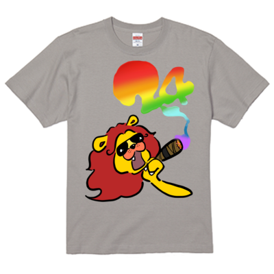 出し勝ちライオンくんTシャツCOLOR