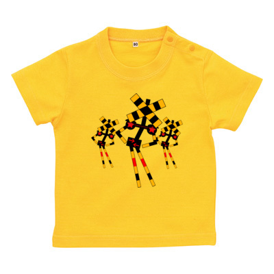 踏切ダンス ベビーTシャツ
