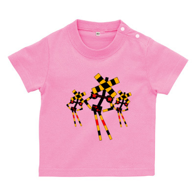 踏切ダンス ベビーTシャツ