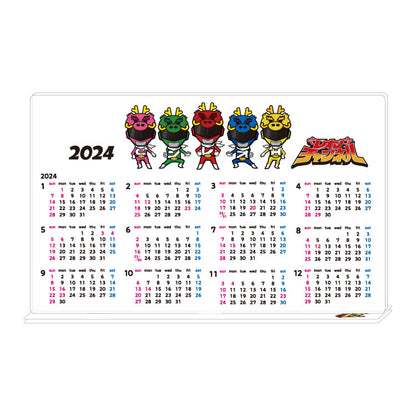 【レオンチャンネル】2024アクリルカレンダー