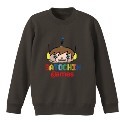 SATOCHIN games（10.0オンス クルーネックスウェット）